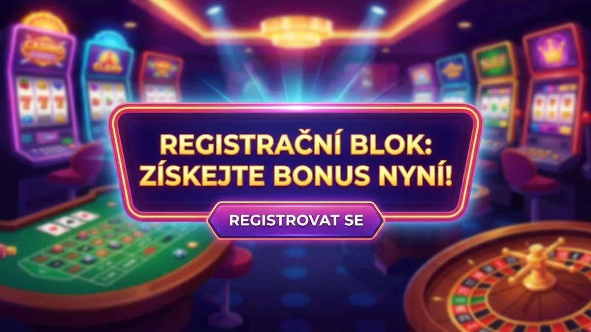 Registrace s bonusem